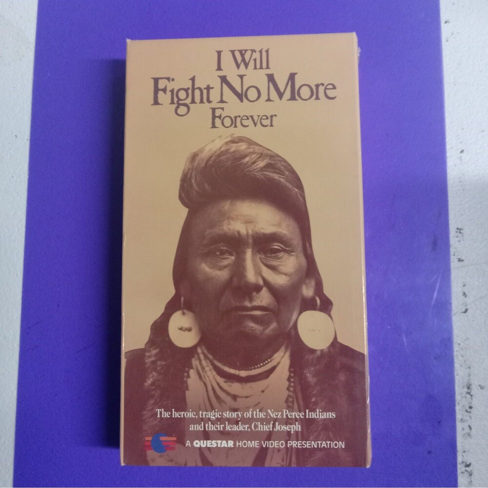 I Will Fight No More Forever (VHS, 1990) James Whitmore, Sam Elliott, Ned Romero